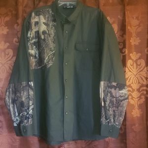 Men's Break Up infinity Collar Shirt